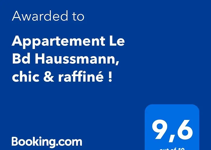 公寓 Le Bd Haussmann, Chic & Raffine !